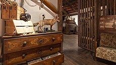 V podkroví krom��í�ského muzea je vystavena �ada cenných p�edm�t� z muzejních...