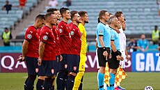 etí fotbalisté jsou nastoupení ped tvrtfinále ME proti Dánsku.