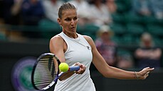 Karolína Plíšková ve čtvrtfinále Wimbledonu