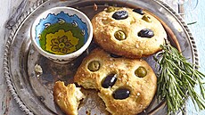 Focaccia s olivami