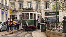 Historická a slavná linka tramvaje . 28