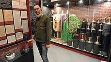 Richard Maxmilian Sicha p�ipravuje otev�ení Památníku ob�tem internace v...