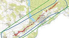 Tornádo Hodonín - Letecké mapování VUT