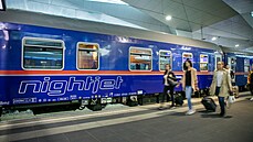 Noní vlaky sít Nightjet
