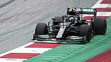 Valtteri Bottas z Mercedesu v tréninku na Velkou cenu Rakouska F1.