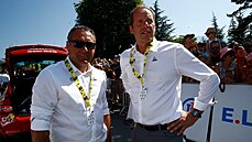 PRVNÍ A DRUHÝ MU� TOUR. Thierry Gouvenou (vlevo) s Christianem Prudhommem.