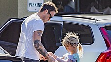 Brian Austin Green a jeho syn Noah Shannon (Thousand Oaks, 3. února 2020)