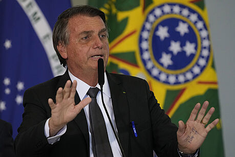 Brazilský prezident Jair Bolsonaro (13. ervence 2021)