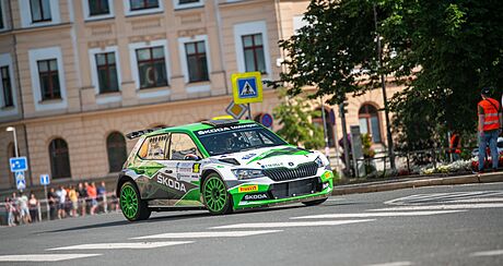 Dominik Sttesk dostal anci zajet zvod rally za koda Motorsport.