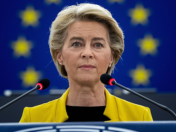 Pedsedkyn Evropské komise Ursula von der Leyenová (7. ervence 2021)
