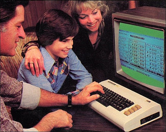Commodore VIC-20 byl počítačem pro celou rodinu.