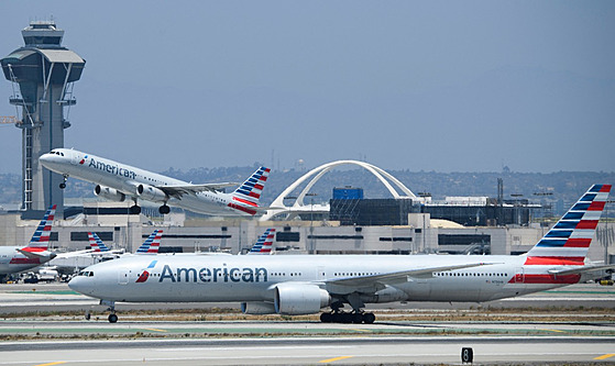 Letadlo americké spolenosti American Airlines. (6. ervence 2021)
