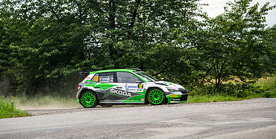 Dominik Stříteský dostal šanci zajet závod rally za Škoda Motorsport.