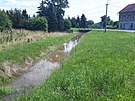 Takto zaplavil potok st Zkup-Bokova (18. ervence 2021)