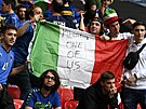 Italtí fanouci se chystají na finále evropského ampionátu proti Anglii.