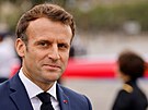 Francouzský prezident Emmanuel Macron (14. ervence 2021)