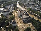 Následky záplav v nmeckém mst Bad Neuenahr (18. ervence 2021)