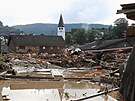 Povodn po boukách zpustoily západonmecké msto Schuld. (15. ervence 2021)