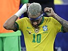 Brazilský kapitán Neymar je zklamaný po prohraném finále Copa América.
