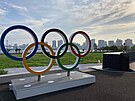 Pohled na olympijské Tokio