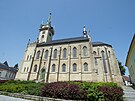 Opravený kostel svatého Jakuba v Police na Svitavsku. (13. ervence 2021)