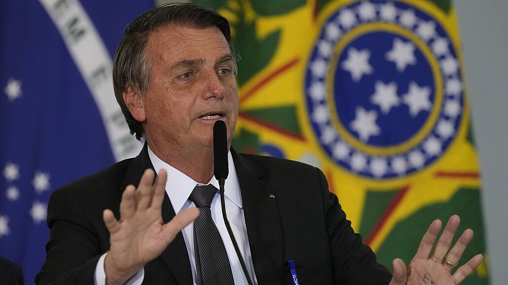 Brazilský prezident Jair Bolsonaro (13. ervence 2021)