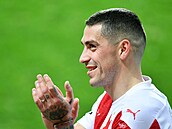 Nicolae Stanciu po vtzstv Slavie.