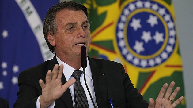 Brazilský prezident Jair Bolsonaro (13. července 2021)