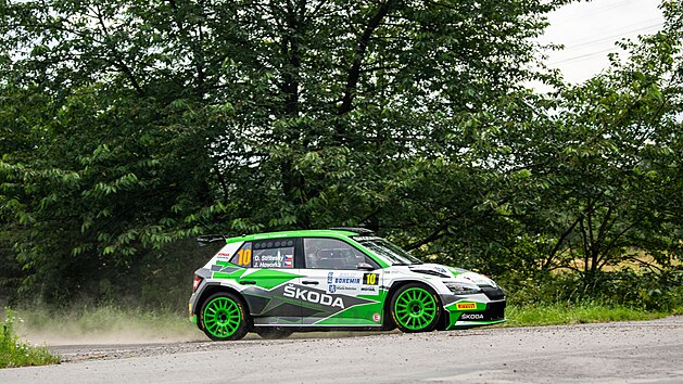 Dominik Sttesk dostal anci zajet zvod rally za koda Motorsport.