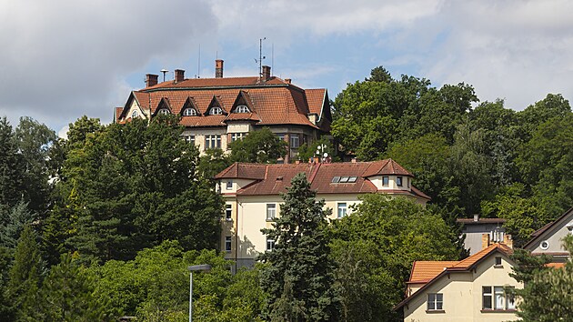 Vila Viktora A. Benee v ulici Nad Vinkou ek demolice. (15.7.2021)