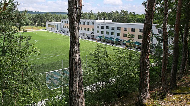 Sportovní areál Prokopávka na severním okraji Plzně je po zevrubné rekonstrukci opět přístupný sportovcům. (11. 7. 2021)