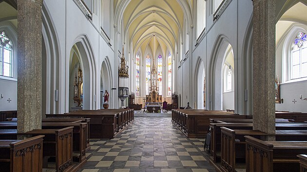 Opraven kostel svatho Jakuba v Police na Svitavsku. (13. ervence 2021)