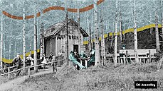 Posezení v Jeseníkách..