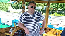 Kapitán parníku Vltava Karel Mik�ovský