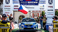 Václav Pech se chystá na start Rallye Bohemia.