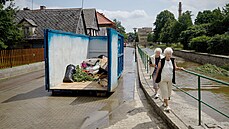 Bleskové záplavy v Zákupech zaplavily domy a zpsobily kodu na majetku.