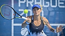 Tereza Martincová ve čtvrtfinále Livesport Prague Open.