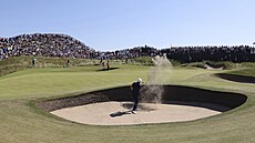 Jordan Spieth ve finálovém kole The Open.