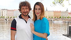 David Křížek s manželkou Lucií Křížkovou