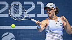 Samantha Stosurová na turnaji v Praze