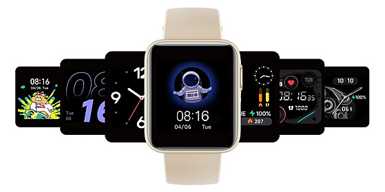 Xiaomi Mi Watch Lite nabízí 120 tématických ciferník