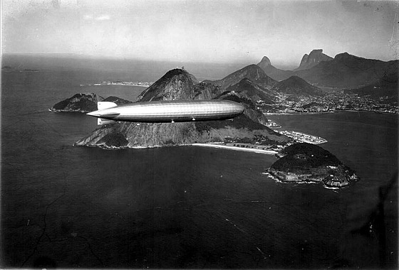Vzducholoď LZ 127 Graf Zeppelin a Rio de Janeiro, 25. květen 1930