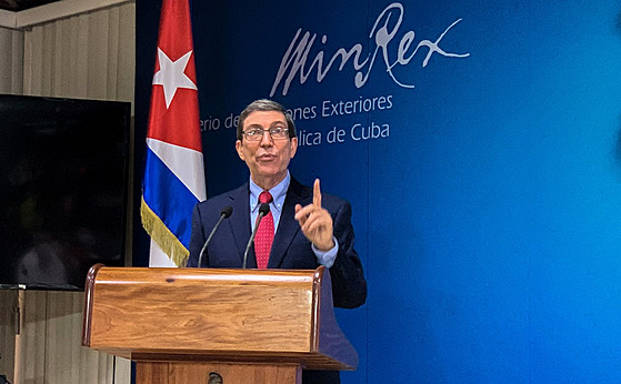 Kubánský ministr zahranií Bruno Rodriguez z útoku na ambasádu v Paíi obvinil...