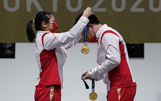 íané Pchang Wej a iang an-sin si vymují zlaté medaile, v Tokiu ovládli...