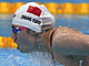 ínská plavkyn ang Jü-fej v závodu na 200 metr motýlek na olympijských hrách...