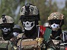 Písluníci afghánských speciální sil v Kábulu (17. ervence 2021)