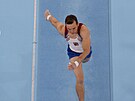 eský gymnasta David Jessen na olympiád v Tokiu.
