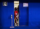 Americká gymnastka Simone Bilesová se vrací z oetovny.