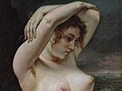 Gustave Courbet, ena ve vlnách
