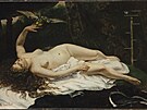 Gustave Courbet, ena s papoukem